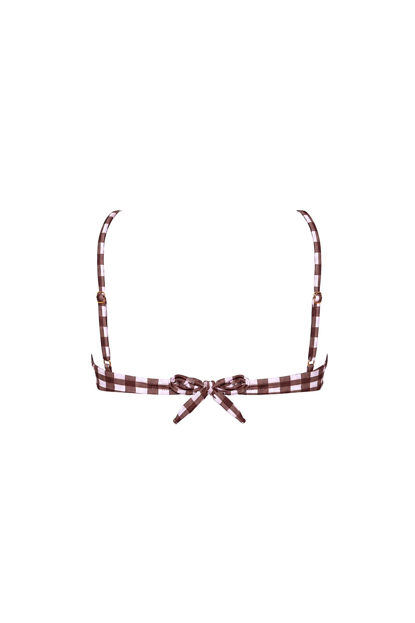 TOP DANILA Brown Vichy - Sand Shop