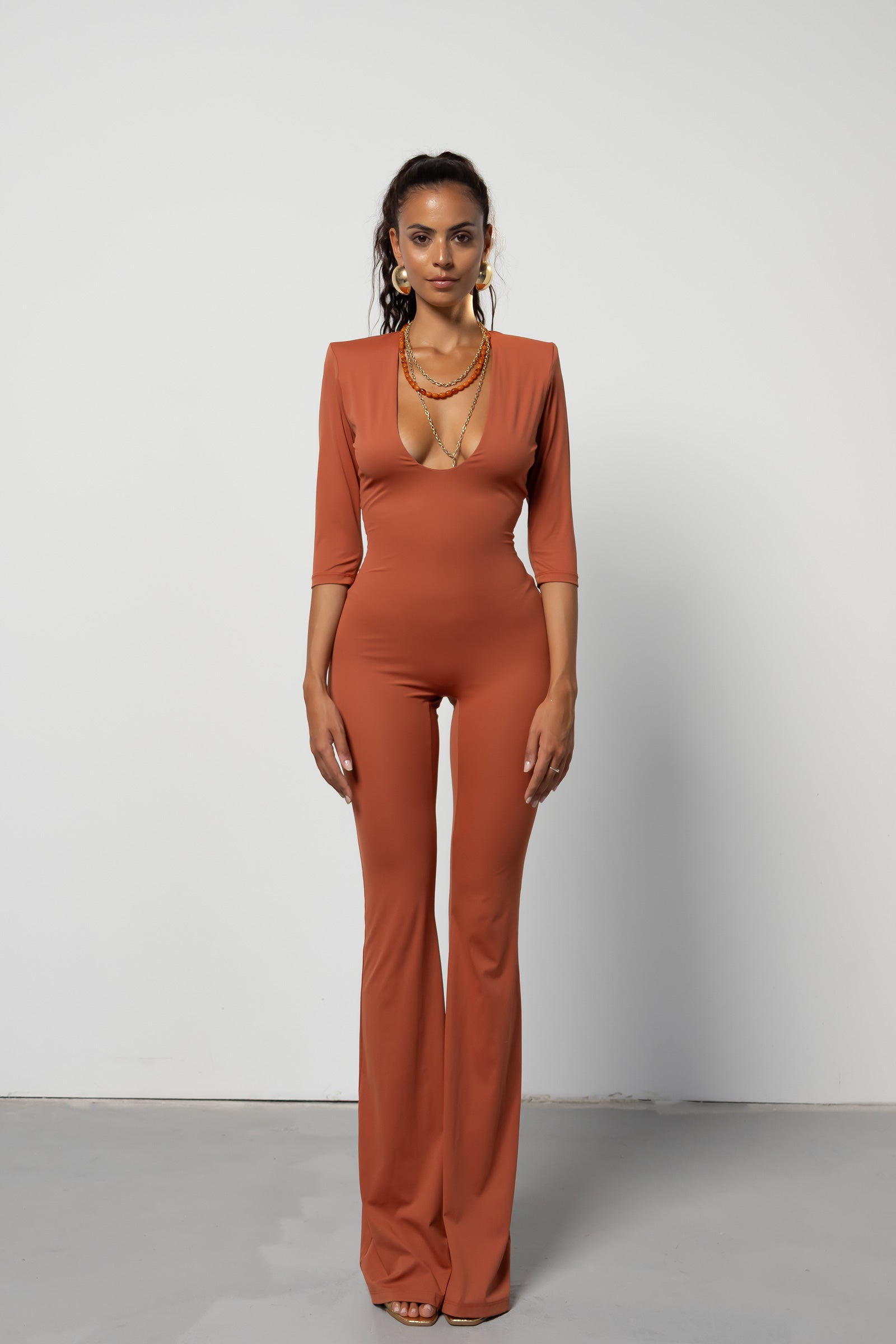 Jumpsuit DORIS Terracotta