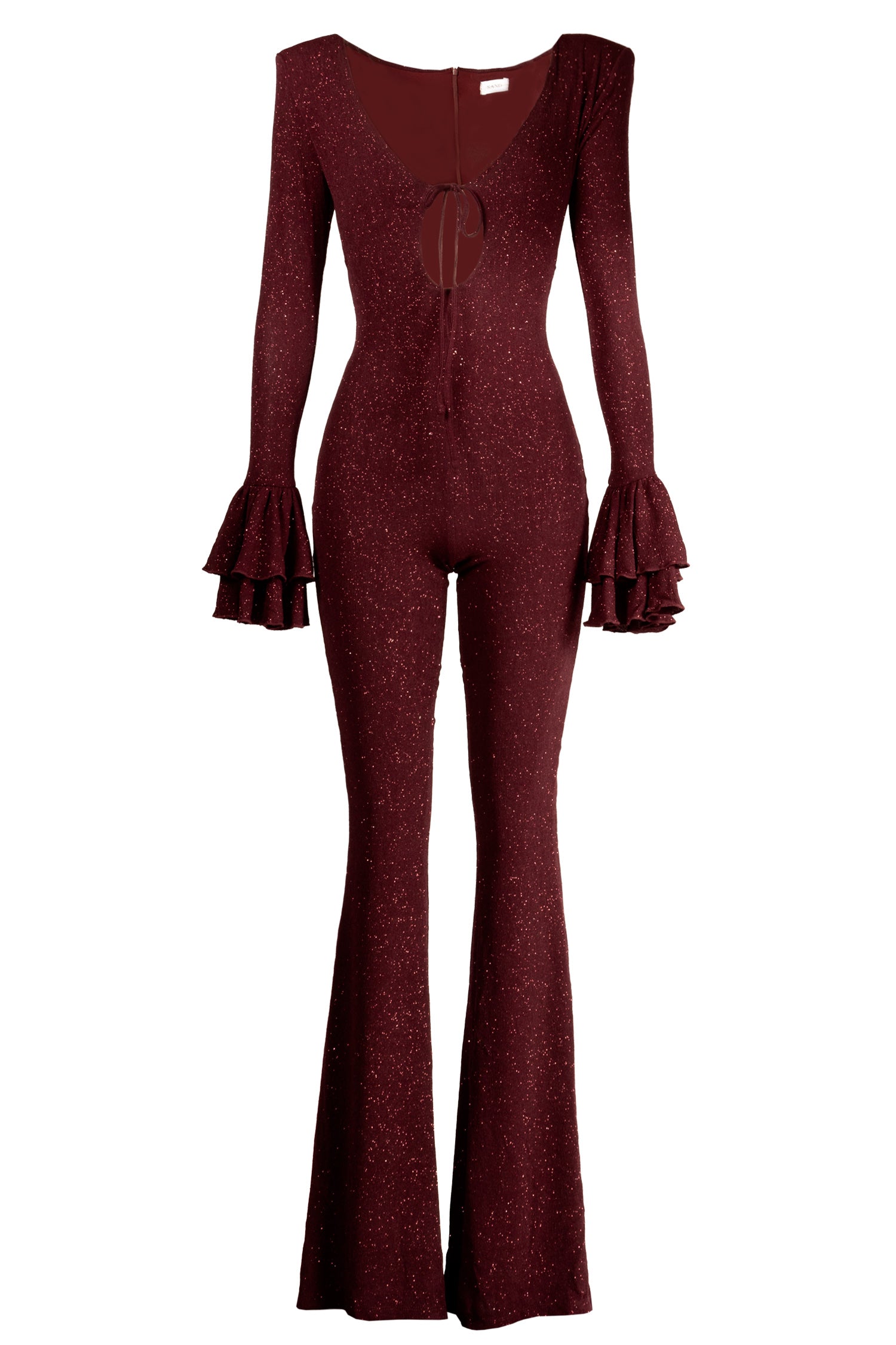 Tuta ANDRA Glitter Wine