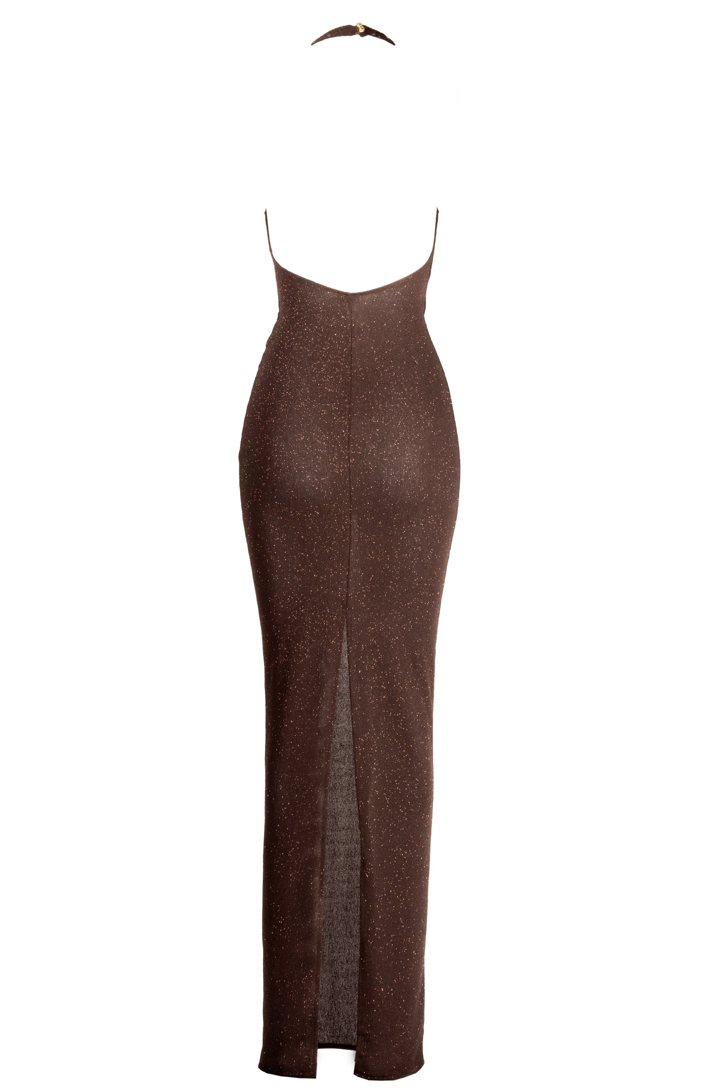 Abito LUISA Glitter Cocoa