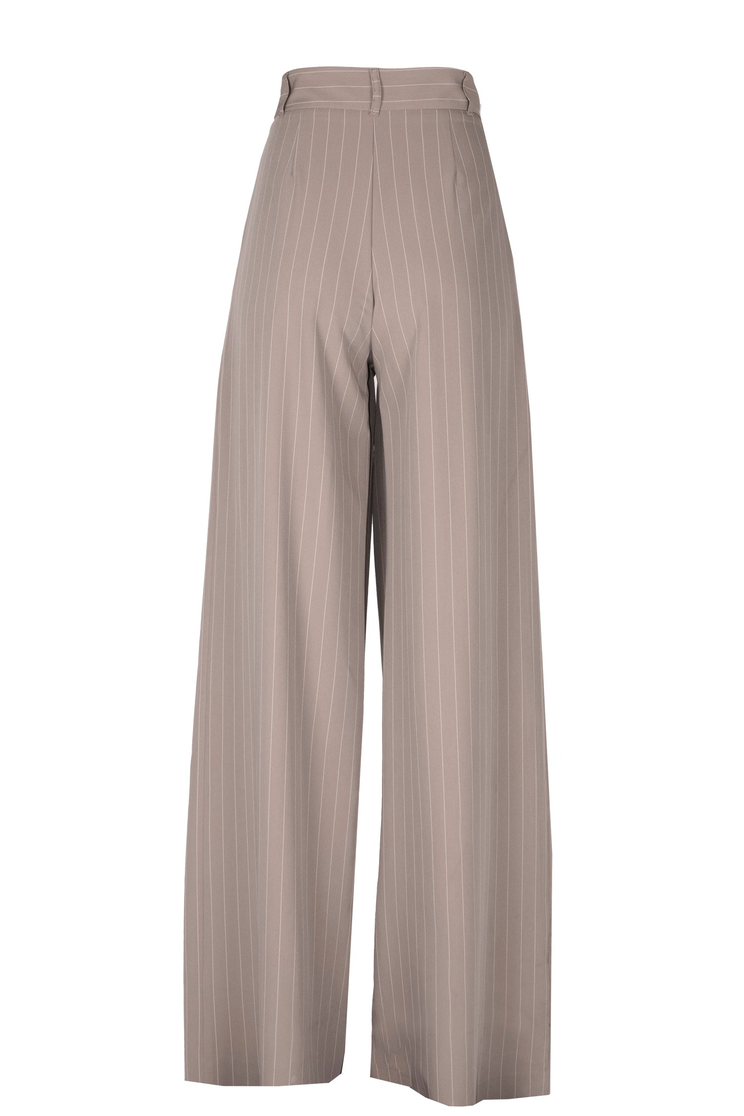 Pant LYSIANE Taupe Gessato