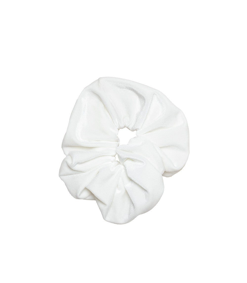 ELOISE Scrunches Ciniglia White